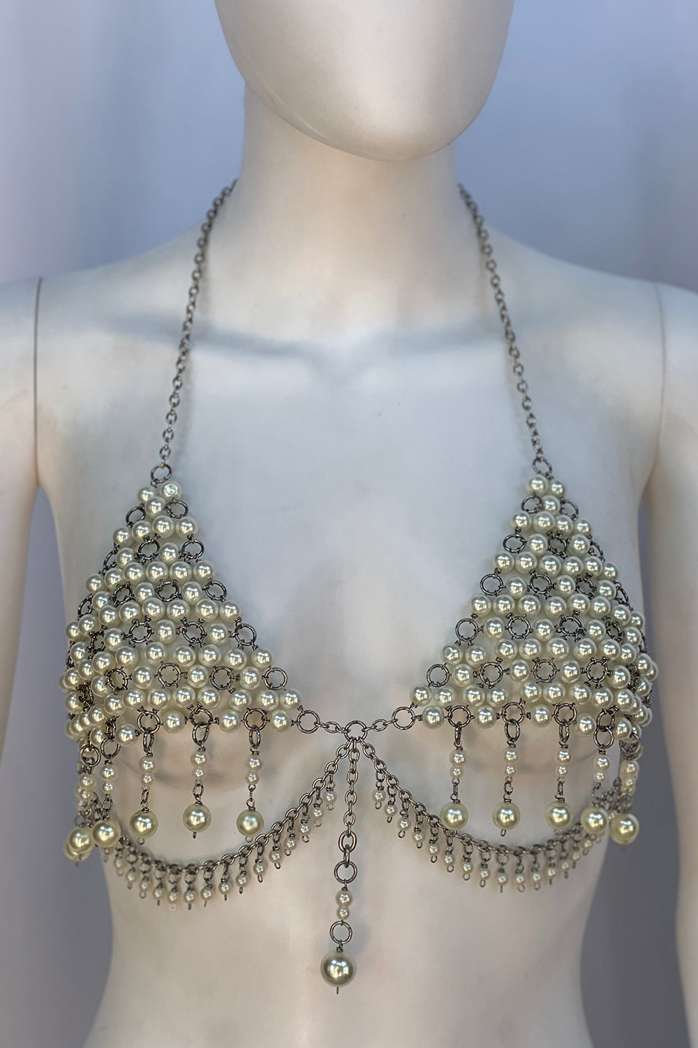 The Quintanilla Pearl Bra – Chained By Sedona