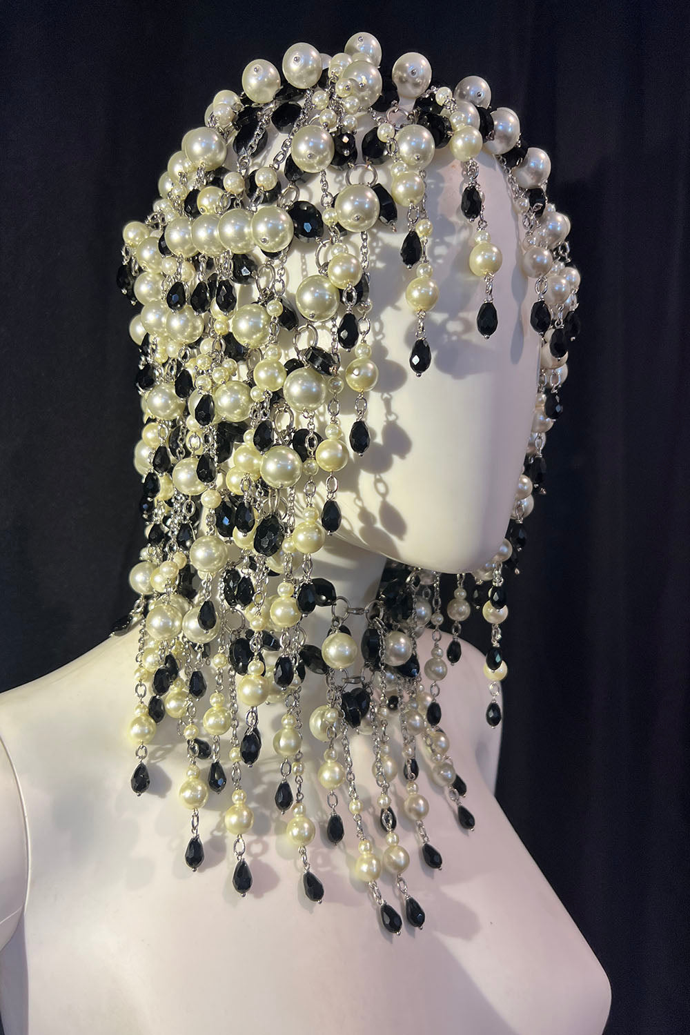 Death By Pearls Headpiece
