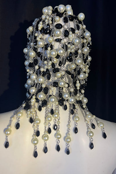 Death By Pearls Headpiece