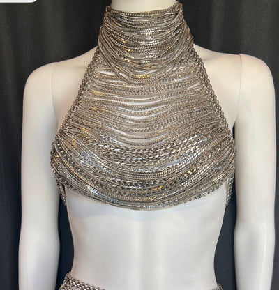 Metal Halter & Choker